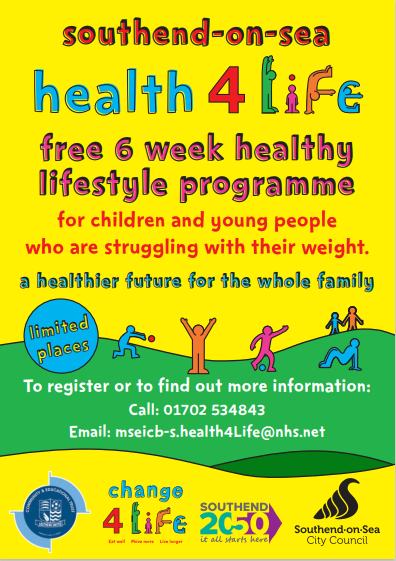 PHSouthend's tweet photo. Our Health4Life Programme has spaces available in new cohorts which start in the Summer Term. If you would like to take steps in making a positive change for your family, please contact us using the details below. https://t.co/4QzQ3Y3Q1C