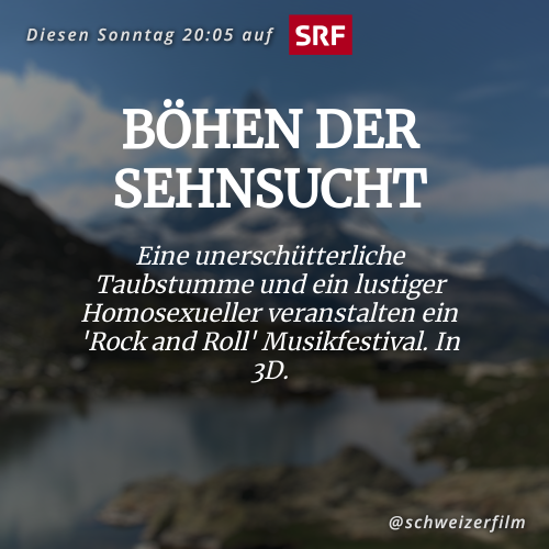 Eine unerschütterliche Taubstumme und ein lustiger Homosexueller veranstalten ein 'Rock and Roll' Musikfestival. In 3D.