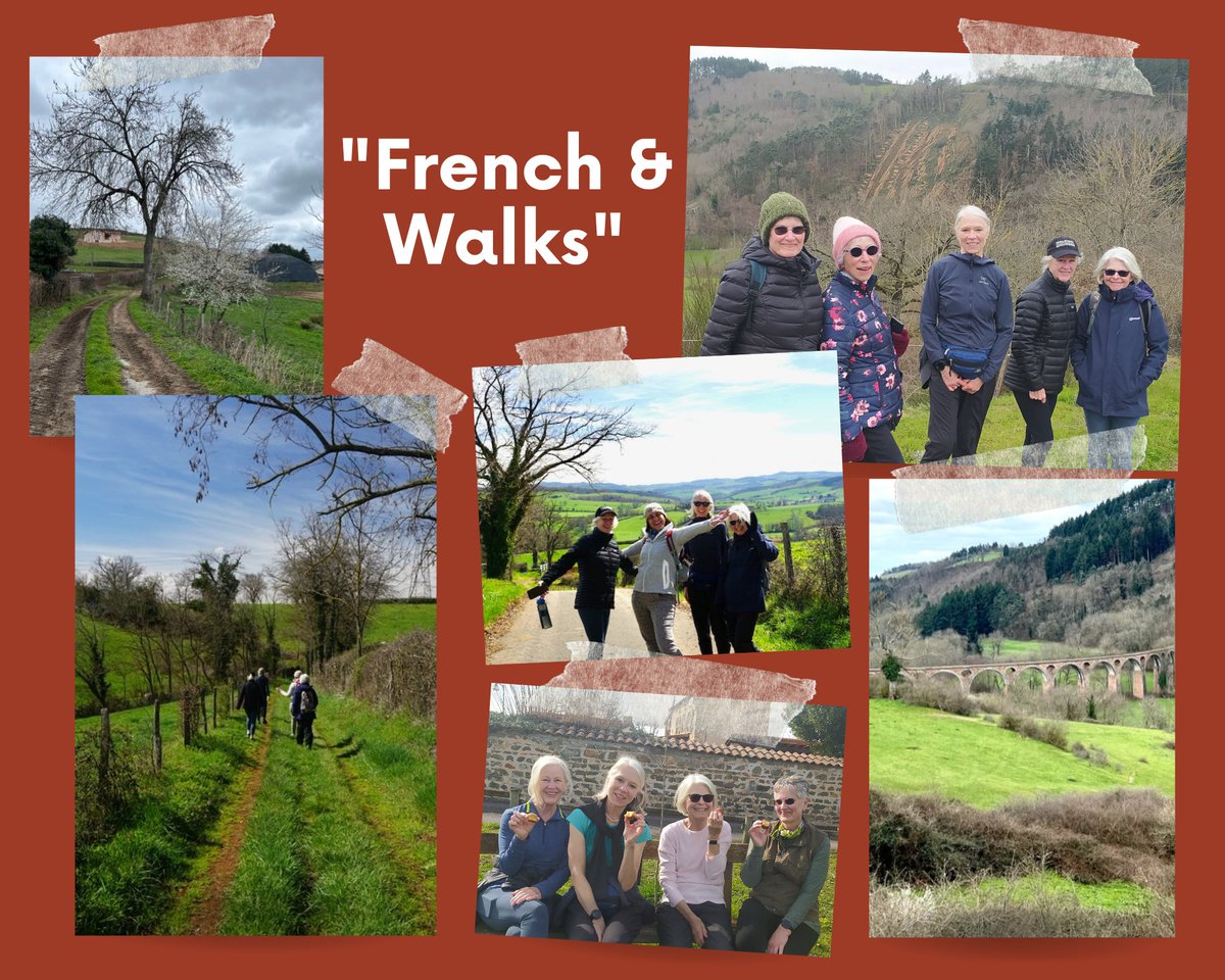 French_Courses_'s tweet photo. La semaine dernière a eut lieu le premier cours "French &amp; Walks" de la saison! / Last week was the first "French &amp; Wallks" course of the season📷! https://t.co/eMEooGG2Yp #immersiveschool #visitfrance #walks #immersiveprogram #exploringcountryside https://t.co/ivMrUDhRf9