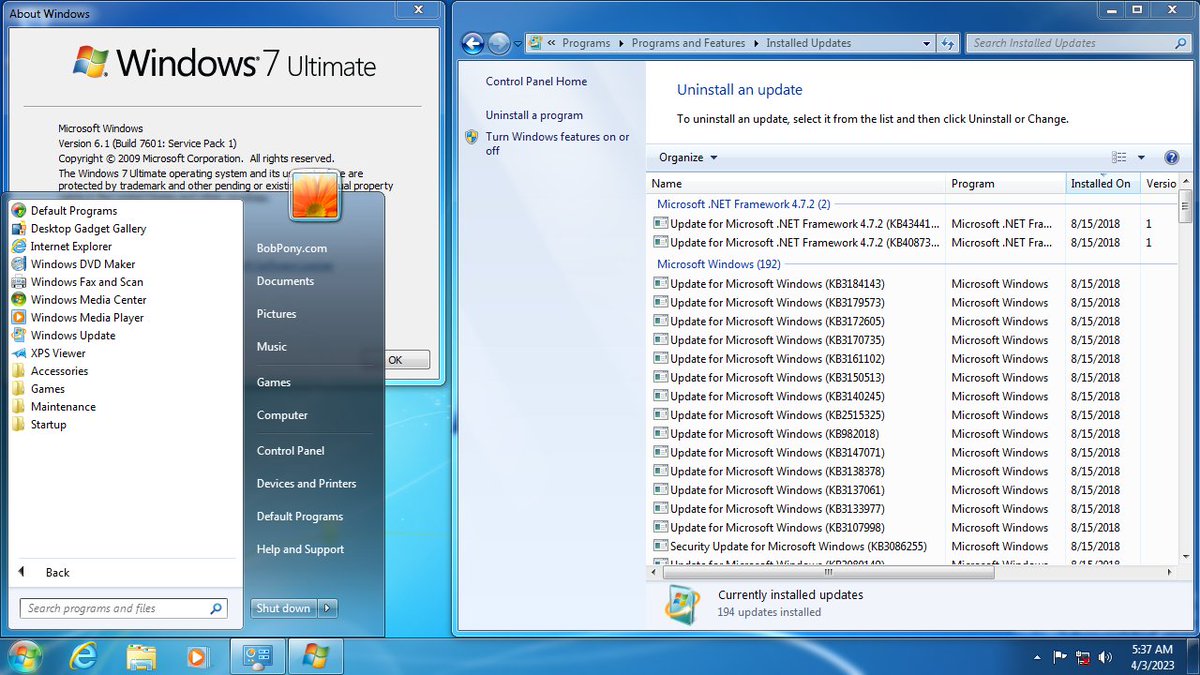TheBobPony's tweet photo. August 2018, Microsoft released Windows 7 ISOs up-to August 2018 updates.
Recently removed, but GOOD NEWS they're ARCHIVED!!

x86:
https://t.co/tDxJrclH7o
https://t.co/2IoAkO1rW7
https://t.co/SrJXP0qLHo

x64:
https://t.co/IehW4kXS3A
https://t.co/VF6dWULMwo
https://t.co/Pn5Jf8gyM8 https://t.co/sHmCN8dz5t