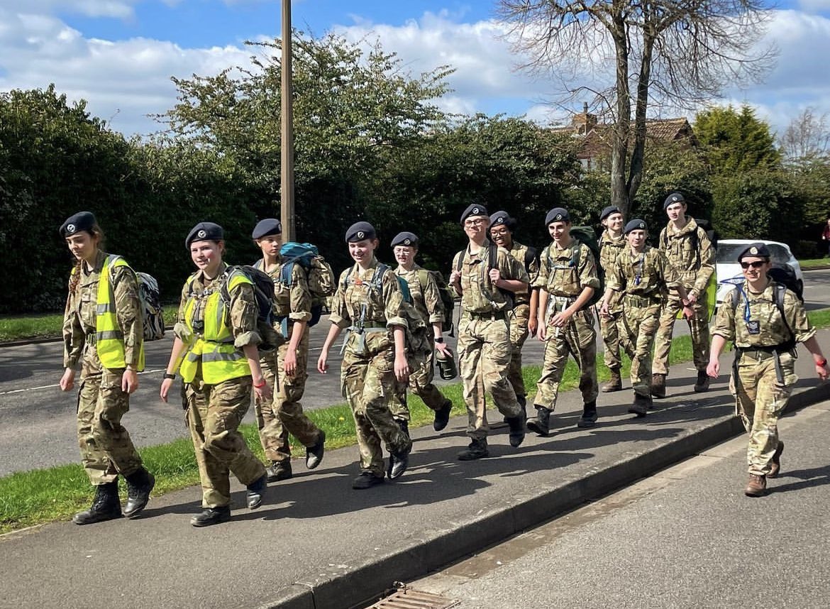 This weekend saw 348 cadets in action across the wing! 

CWO Baker and Fs Bilby did their Silver D of E practice expedition! Walking 24 miles over two days.
4 other cadets completed their first road marching event doing 25km!

Massive well done to all of them for their hard work!