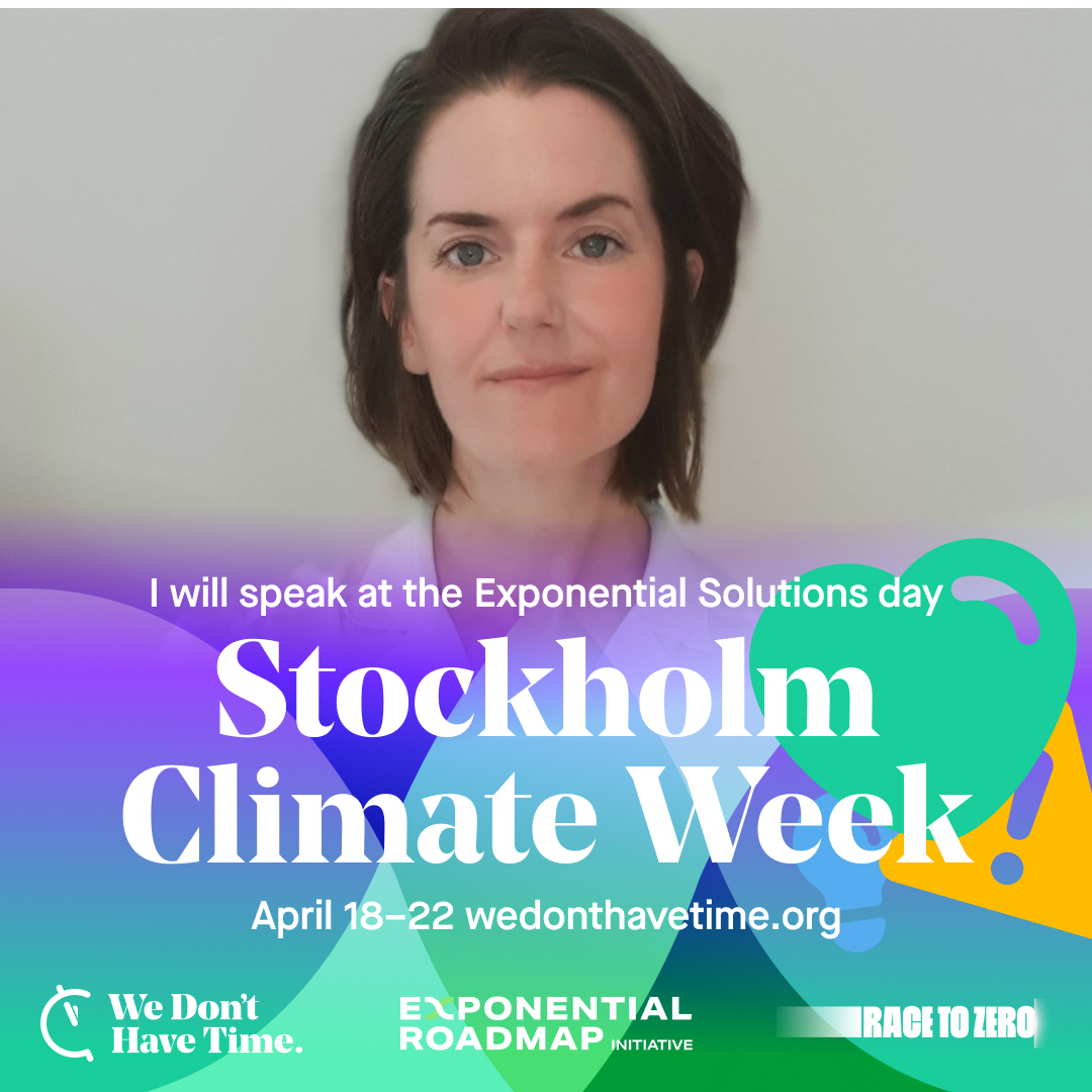 How are leading companies halving their emissions through their global #supplychains?
Learn more with Mats Pellbäck Scharp, @ericsson, @gabrielle_giner, @BTGroup & Louise Rehbinder @exponentialroad at #StockholmClimateWeek

⏰April 20/ 11:30 CEST
Register wedonthavetime.org/events/stockho…