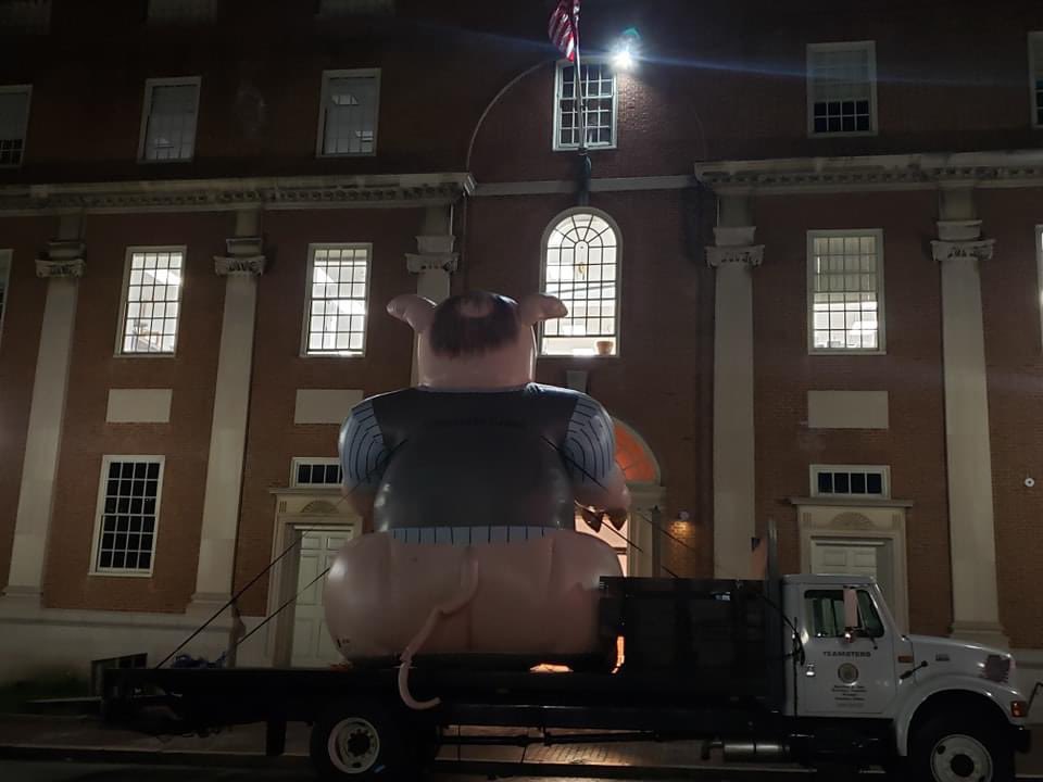 To any Teamsters who deliver around the Providence area, there are picket lines set up at multiple RISD locations. Please exercise your right to honor them and do NOT in any way, attempt to cross. For UPS’ers in particular, there is a “strike” option when you hit non-deliver.