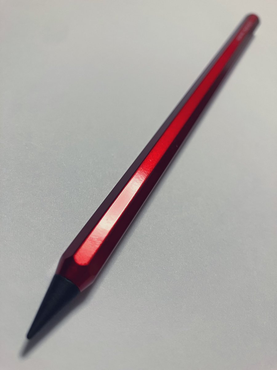 「バンナム製のメタルペンを見つけて購入。初メタルペン。2H相当なのでかなり薄いけど」|TERU👹✨5/5_コミティア G48aのイラスト
