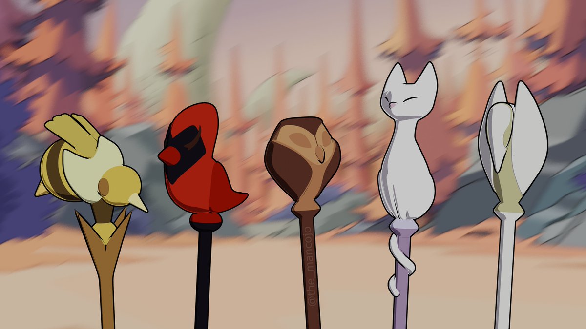 the_mancojo's tweet photo. ¡Pero mira qué preciosos mis bebes!

We miss you Flapjack, we'll get our revenge! 
I hope...

#TheOwlHouse #TOH #Owlbert #Flapjack #Ghost #Clover #LilithClawthorn #Palisman #Blender3d #EEVEE https://t.co/Sk3HQK7vb9
