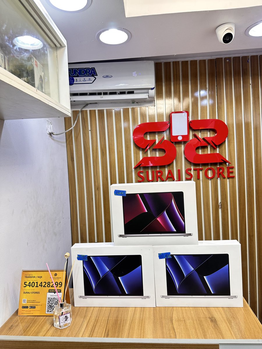 OlayinkaSuraj's tweet photo. Brand new MacBook Pro 2023 - N1,530,000

14 inches
M2 Pro chip
16gb ram
1TBssd
12 Core CPU &amp; 19 Core GPU
Retina display
Touch ID
Type C ports
Ambient light sensor

Comes with a FREE USB C HUB adapter❗️

Payment validates order, for calls and WhatsApp: 07066922377

KINDLY RT🙏🏽 https://t.co/WJ0YAKHX4G