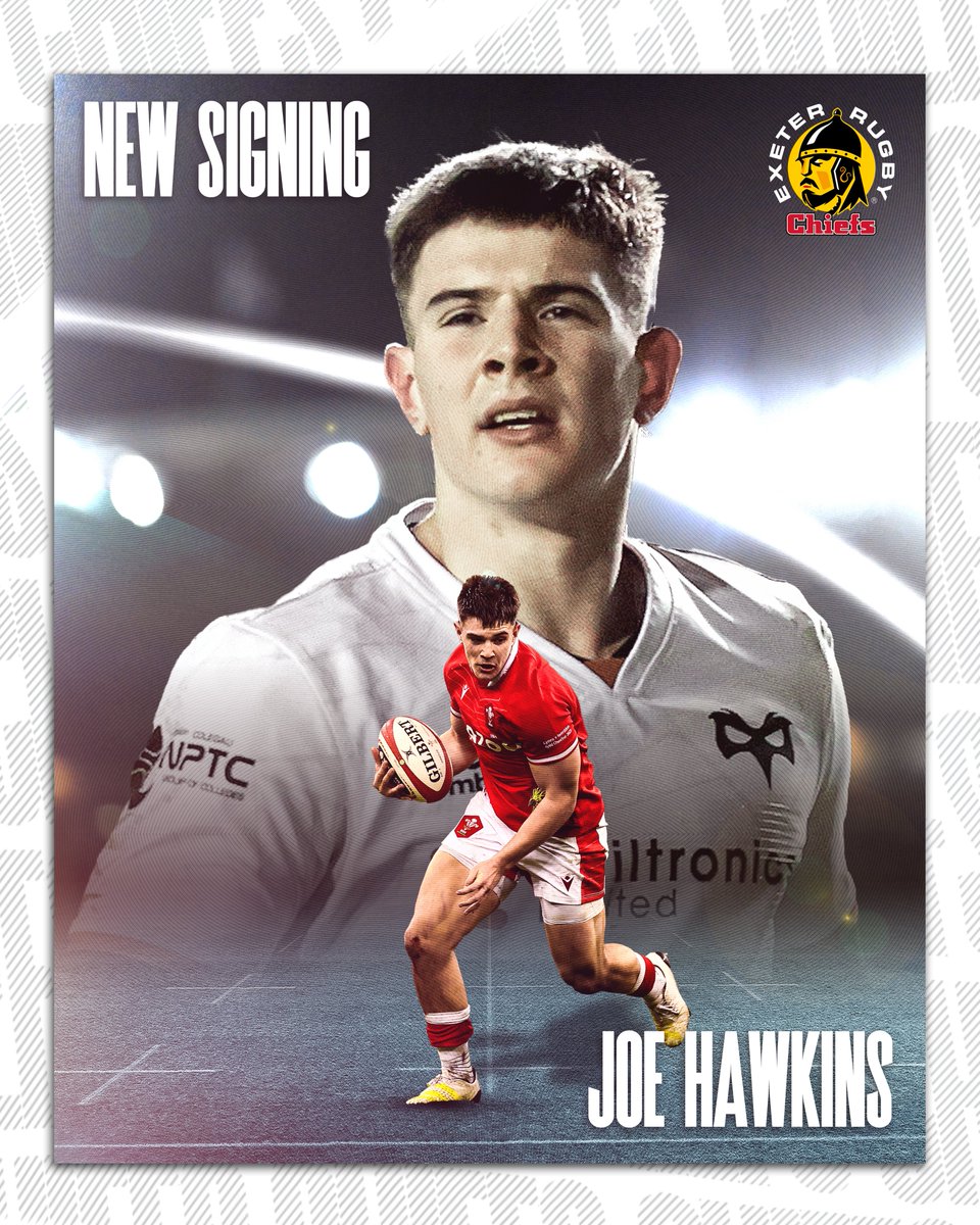 Exeter Chiefs (@exeterchiefs) on Twitter photo 📢 - 𝙒𝙀𝙇𝘾𝙊𝙈𝙀 𝙅𝙊𝙀
@exeterchiefs are delighted to announce the signing of <a href="/WelshRugbyUnion/">Welsh Rugby Union 🏴</a> international <a href="/JoeHawkins121/">Joe Hawkins</a> from the <a href="/ospreys/">Ospreys</a> ⬇️
exeterchiefs.co.uk/news/hawkins-s…
#JoinTheJourney #NewSigning 📢 - 𝙒𝙀𝙇𝘾𝙊𝙈𝙀 𝙅𝙊𝙀
@exeterchiefs are delighted to announce the signing of <a href="/WelshRugbyUnion/">Welsh Rugby Union 🏴</a> international <a href="/JoeHawkins121/">Joe Hawkins</a> from the <a href="/ospreys/">Ospreys</a> ⬇️
exeterchiefs.co.uk/news/hawkins-s…
#JoinTheJourney #NewSigning