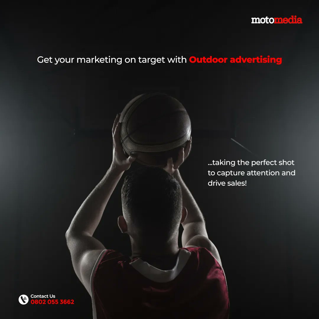motomediang's tweet photo. Take your brand to new heights with Outdoor Advertising - The perfect shot for your marketing goals! ππ―
#OutdoorAdvertising #MarketingOnTarget #BrandAwareness https://t.co/xFuscH4gxG