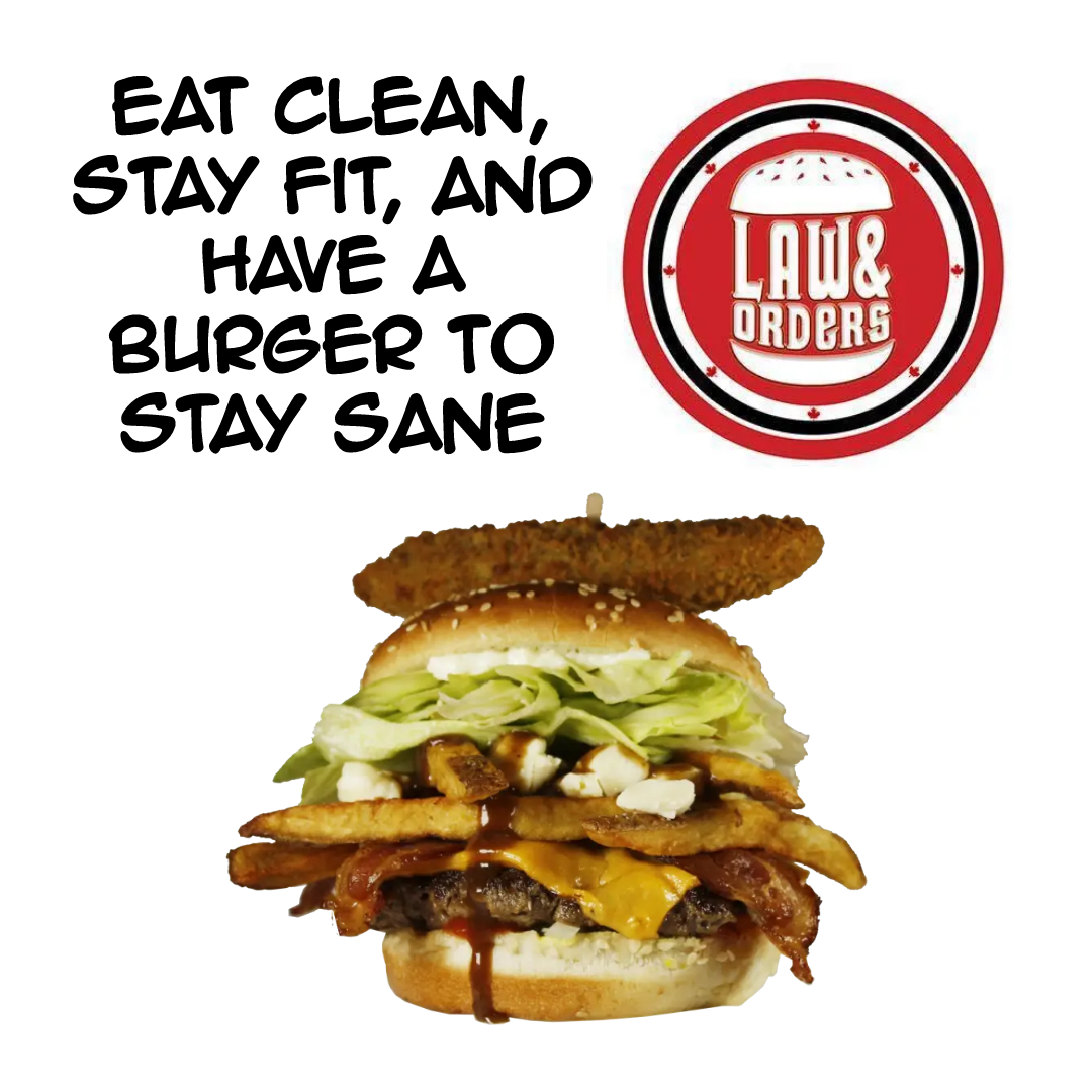 Law & Orders Burgers and Fries tweet media