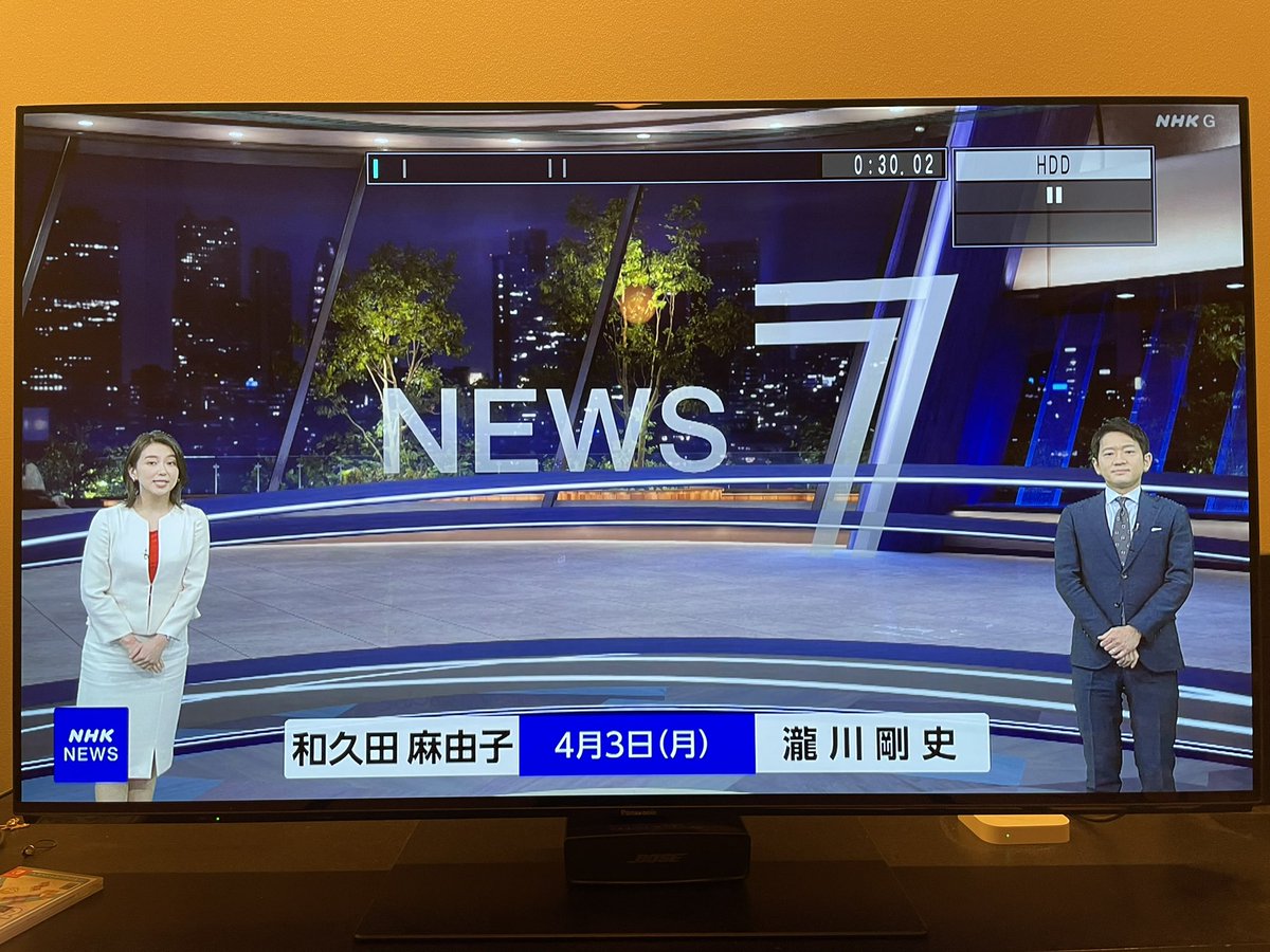 lad_yoto's tweet photo. 林田さんじゃない！！！
毎晩の癒しだったのに😭😭😭

しかも男女の配置が逆でおかしい。普通は正面向いて男が右だろ。多様性か？

#new7 
#林田理沙 https://t.co/IlguNcMBlU