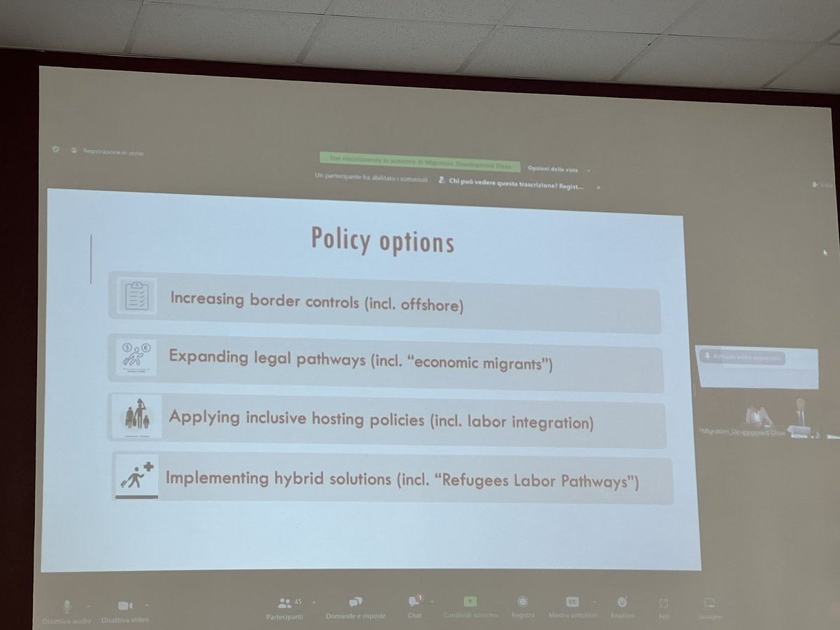 ForneaDumitru's tweet photo. #RomeDialogue
#JobsAndMigration

Right now in Rome. 

The promise of labor market integration to promote orderly asylum seeking. 

https://t.co/kDo4CHnoAA

@WorldBank 
@UNHCRItalia 
@SapienzaRoma 
@iamCARITAS https://t.co/rnOzo21uHn