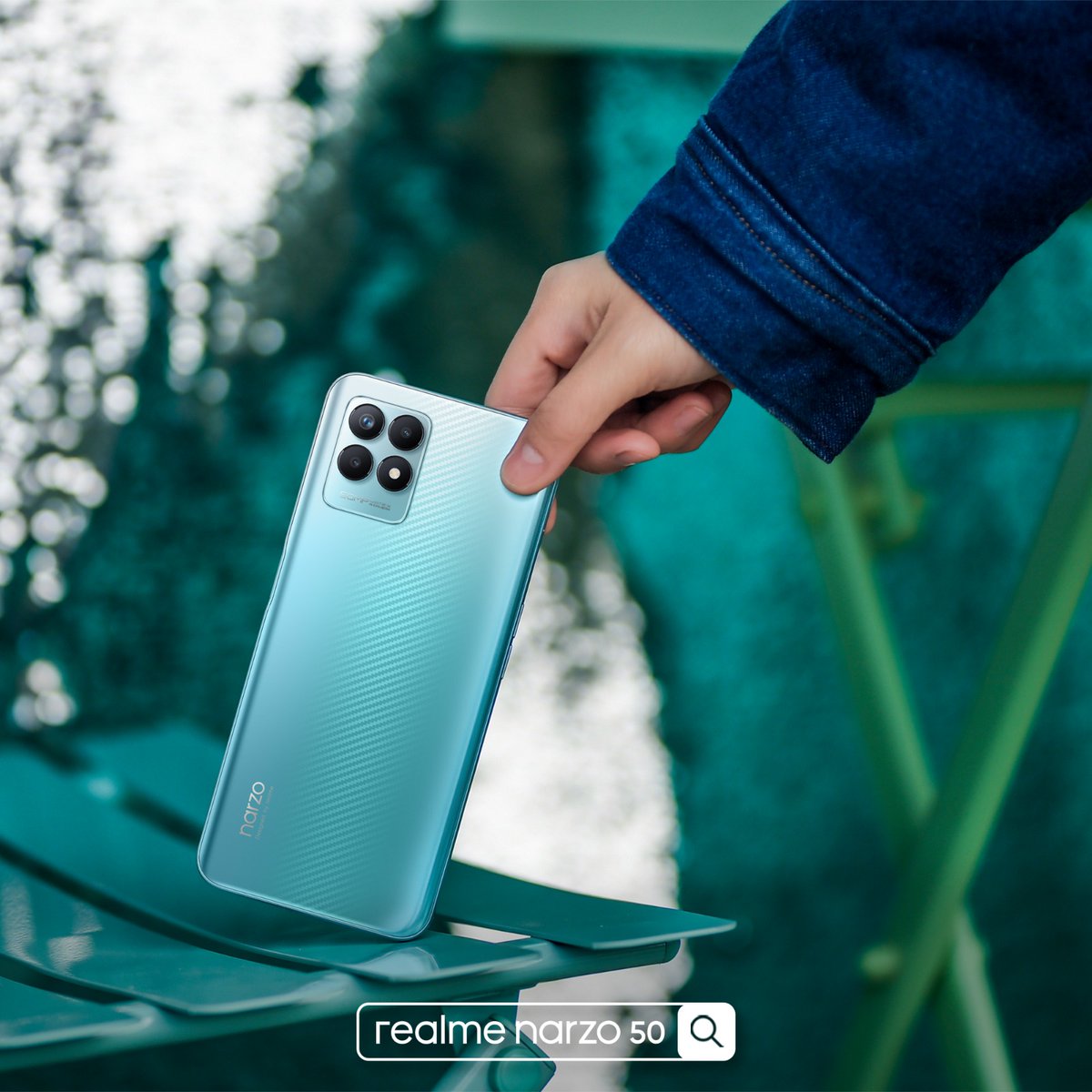 Keep your style in check and performance at peak with the refreshing speedy blue color of the realme Narzo 50.

#realmenepal #daretoleap #MightyInStyle #Narzo50