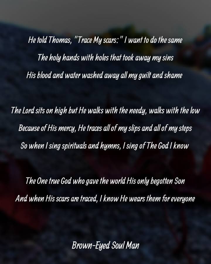 brwneyedsoulman's tweet photo. I just want to give God some praise!
#Godisgreat #ChristJesus #GoodSavior #AcknowledgeHim #christianpoetry #poetry #mysoul #testifying #spilledink #versifier  #deeprompts #napowrimo #napowrimo2023 #doubtingthomas https://t.co/oRl4N95OsD