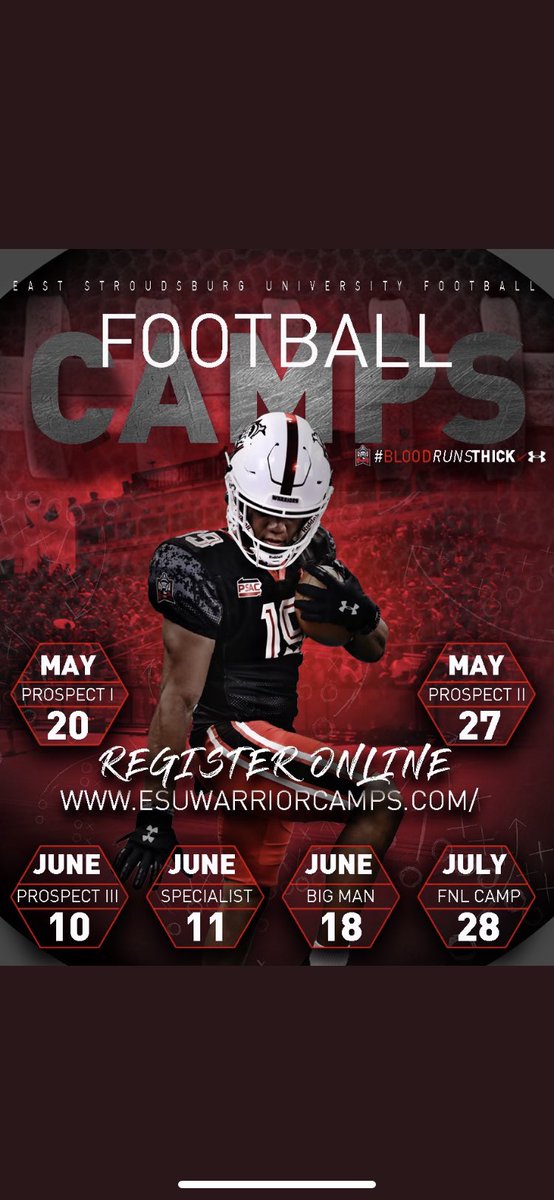 eaglesall22's tweet photo. I’m excited to be attending @ESU_Football prospect camp this summer! Thanks @CoachJBurch for the invite! https://t.co/xnMavWtCM2
