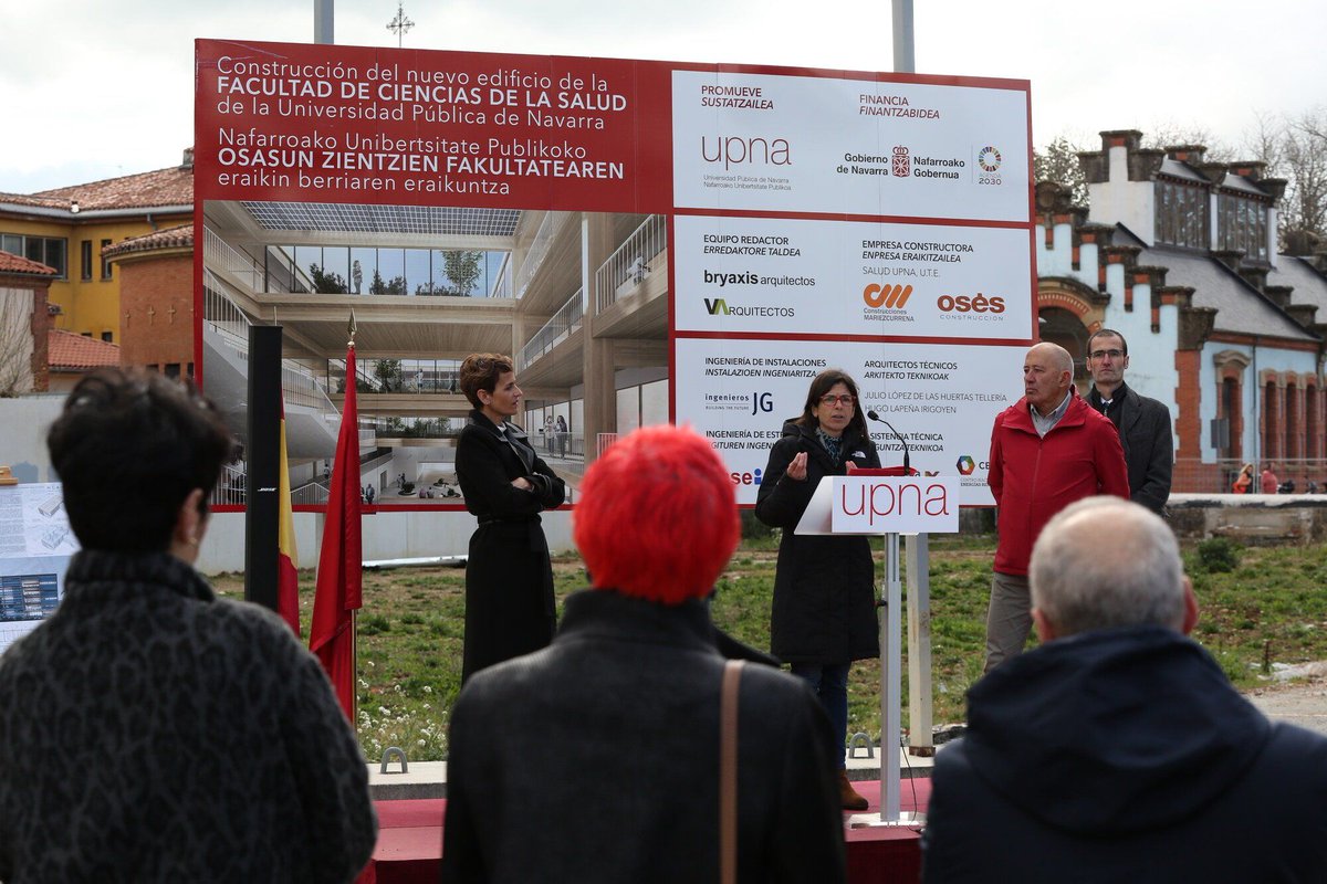 En marcha las obras de la nueva Facultad de Ciencias de la Salud noticiasdenavarra.com/fotos/general/…