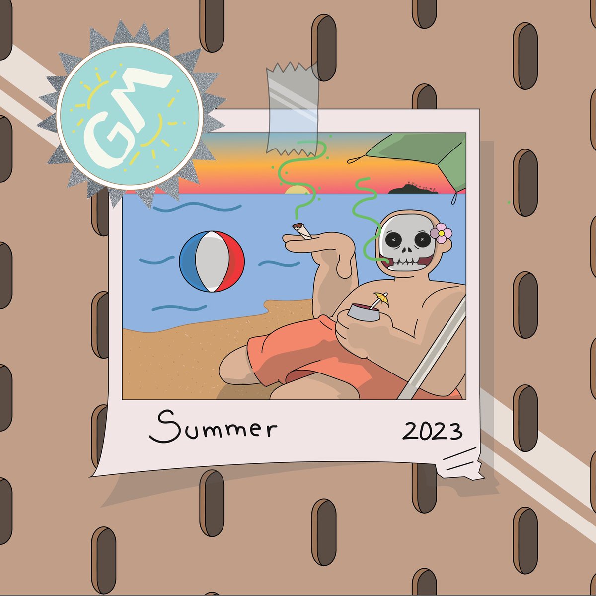 ThunderFluffs's tweet photo. ☀️Good morning, rise and shine web3 ✨ready for summer? 

#nft #nftart #gm #nftsale #btc https://t.co/9mOBUi78KI