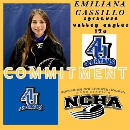 WNY Girls Ice Hockey (@wnygirlshockey) on Twitter photo Congratulations to KenGI-Port's Emiliana Cassillo on her commitment to Aurora University for DIII Hockey! <a href="/KenGIicehockey/">Kenmore/Grand Island Hockey</a> Congratulations to KenGI-Port's Emiliana Cassillo on her commitment to Aurora University for DIII Hockey! <a href="/KenGIicehockey/">Kenmore/Grand Island Hockey</a>
