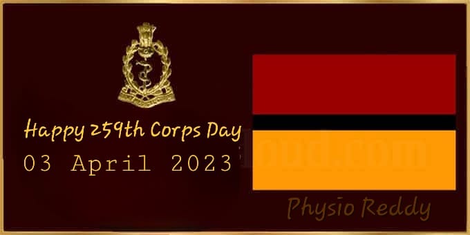 #ArmyMedicalCorps #ArmyMedicalCorps259th Corps Day ....
Jai Hind 
Jai Barath
