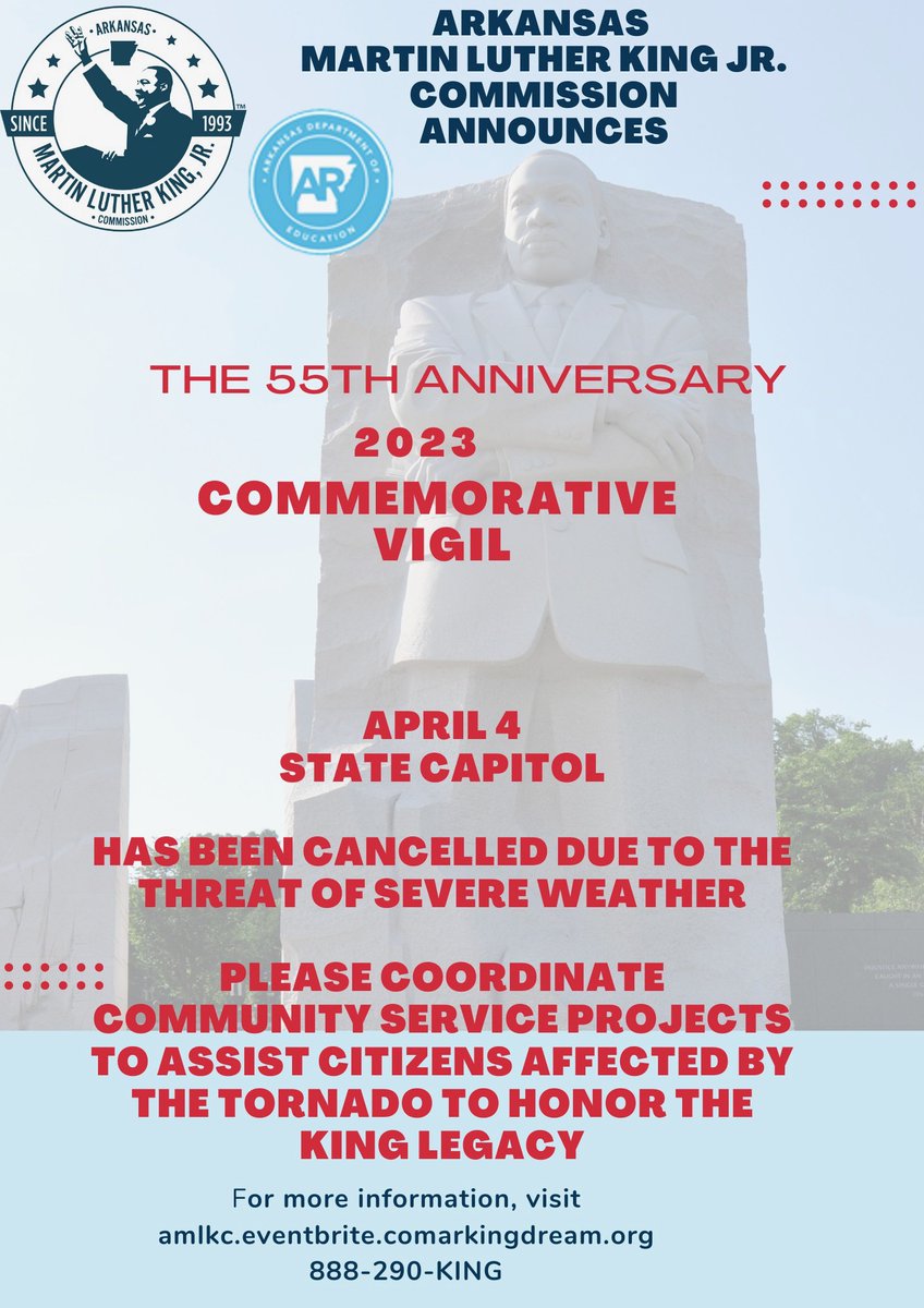 AR MLK Commission tweet media