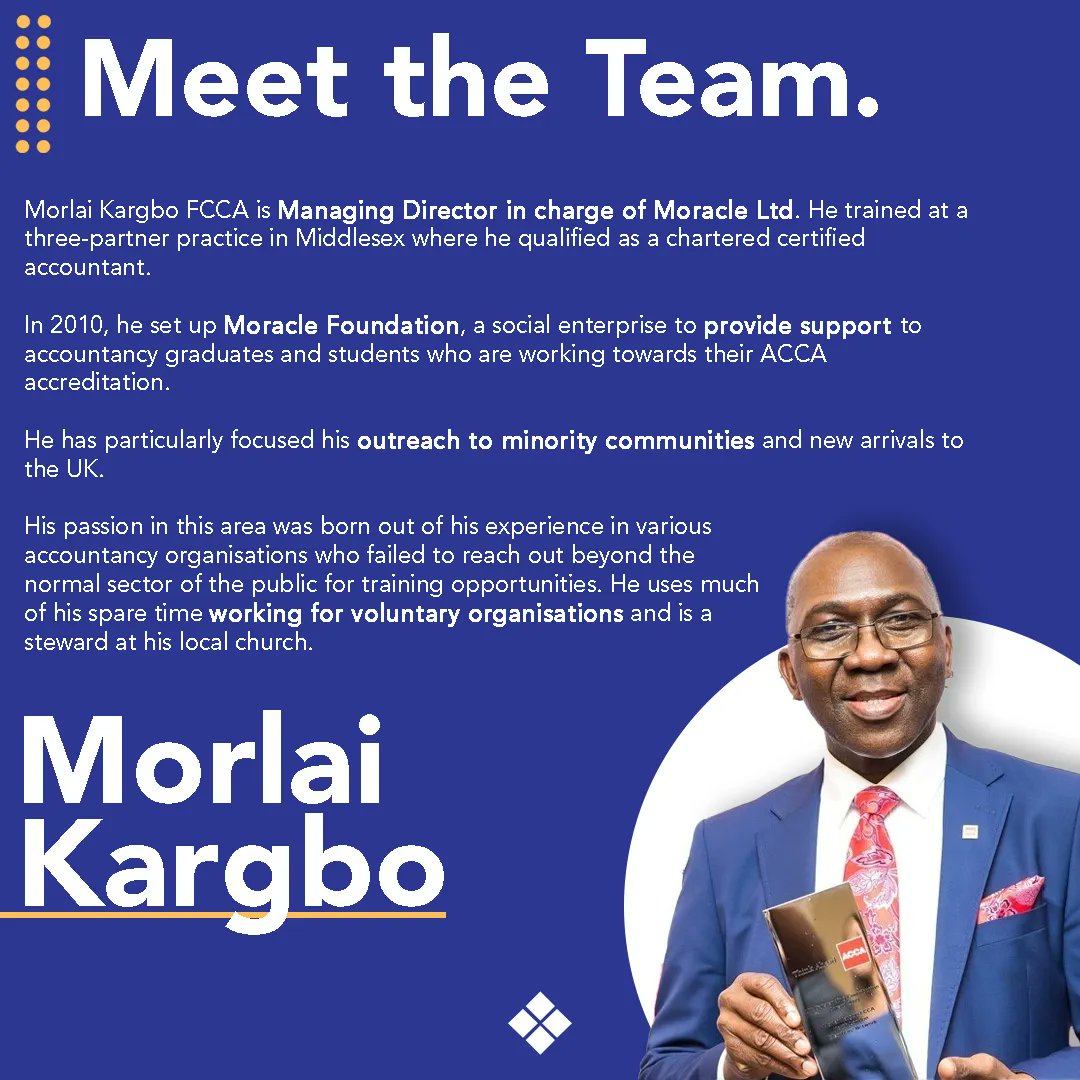 moracleltd's tweet photo. Who else could we have picked for our first Meet the Team!
Over the next few weeks we aim to introduce you to each member of our team and show you exactly who not only will be working for you, but also with you, when you pick a Moracle accountant.
#Moracle #Finance #MeetTheTeam https://t.co/z25HZ0SOmB