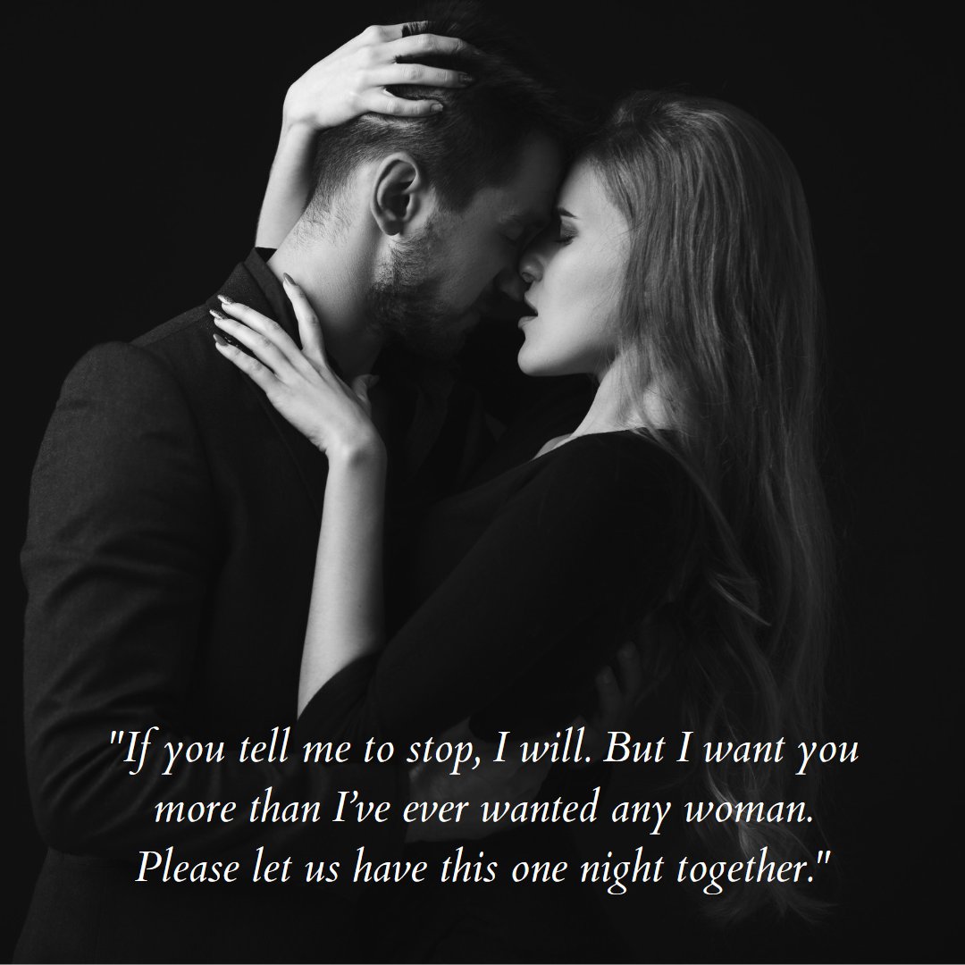 Sneak Peek - A swoony line to keep you going on a Monday. 

"If you tell me to stop, I will. But I want you more than I’ve ever wanted any woman. Please let us have this one night together."

Book 1 -  THRILL RIDE - is available now!
📖bit.ly/ThrillRideKU