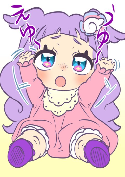 【ひろプリ】プニバード少年に抱っこを求めるエルちゃん【らくがき】 #ひろがるスカイ!プリキュア #エルちゃん #エル(プリキュア) #抱っこ #イラスト #描いてみた #らくがき #かわいい #むちむち https://t.co/x3xxutpcrW 