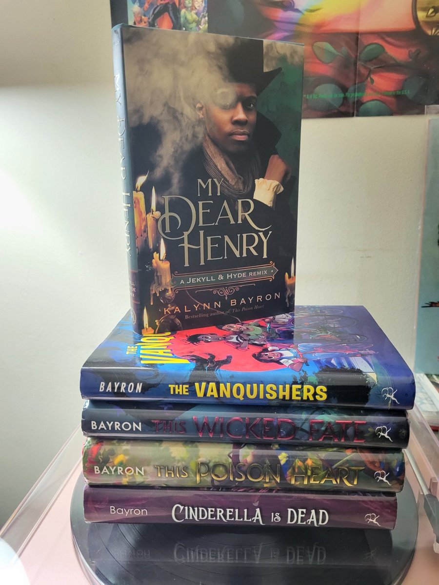 So we're still acquiring very late birthday money and one of our godfathers came through. Ya'll didn't REALLY think we were gonna see the one @KalynnBayron book we didn't have yet and not cop it? #MyDearHenry #QueerStories  #BlackStories #RemixedClassic