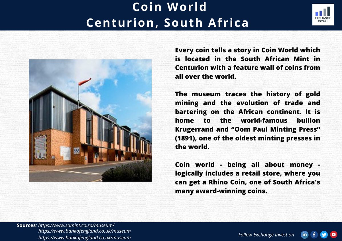 Exchange Invest on Twitter "1/ Coin world the museum of the 