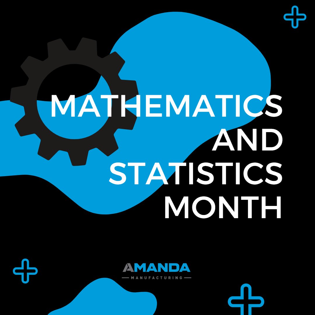 Amanda_Mfg's tweet photo. Happy Mathematics and Statistics Awareness Month! Did you know that math and statistics are used in almost every industry, from healthcare to manufacturing? Take a moment today to appreciate these important roles in our daily lives. #MathAwarenessMonth #StatisticsAwarenessMonth https://t.co/G5QzfBalap