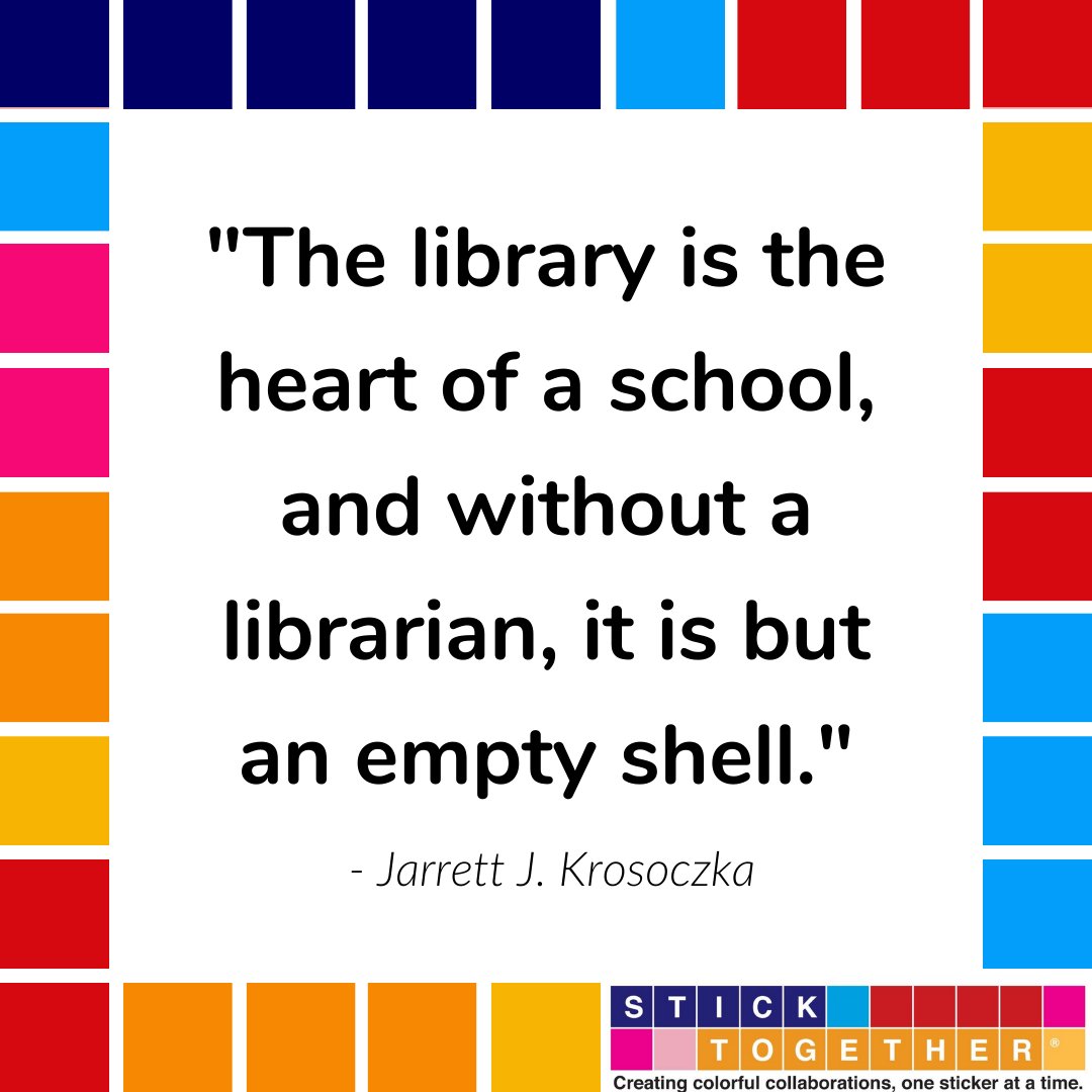 Tomorrow on April 4th, we celebrate and honor school librarians! Thank you for working hard to keep the heart of the school up and running for your community. ❤️ #SchoolLibraryDay #TLChat #FutureReadyLibs