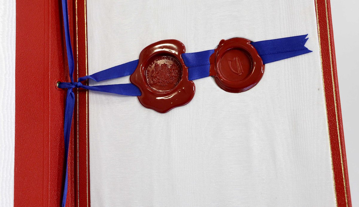 The Belfast/Good Friday Agreement has returned to NI for the first time since its signing on 10 April 1998 and will be available for members of the public to view at <a href="/Proni_DfC/">PRONI</a>  communities-ni.gov.uk/news/belfast-a…