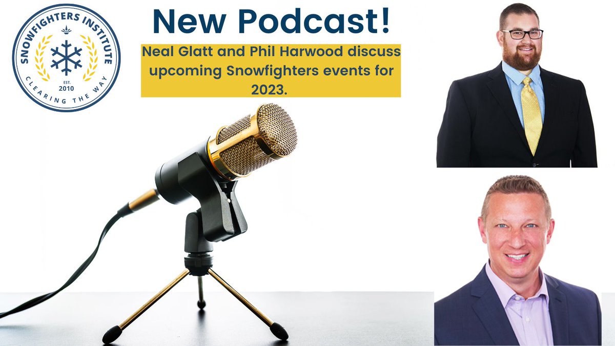 Snowfighters1's tweet photo. A new podcast has been published where Phil Harwood and Neal Glatt talk about Snowfighter's Upcoming 2023 events and what you should be on the lookout for. Check it out through the link in our bio!! https://t.co/crRr8Bpjnt