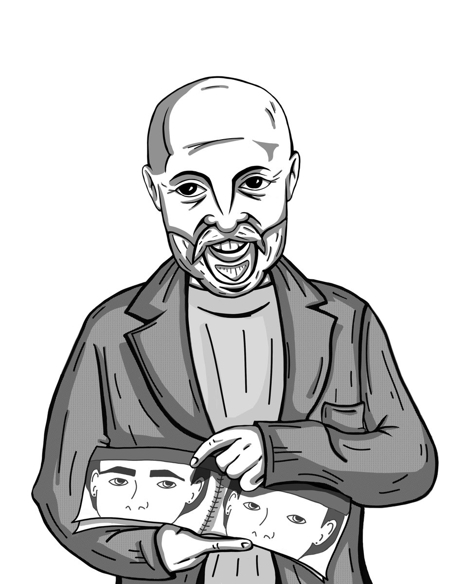 _comxtellART_'s tweet photo. Caricature portrait options🥸😉#caricature #comic #drawing https://t.co/wSQTYBjdUm