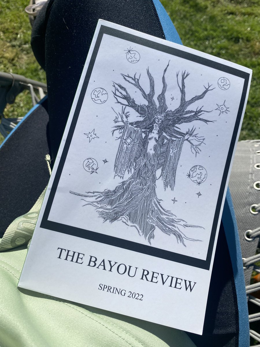 m_geier's tweet photo. Celebrating #NationalPoetryMonth on the anniversary of publishing ‘Ode to Aerial’ in @BayouReviewUHD 🌿#WritingCommmunity #writerslife #amwriting #writersassemble https://t.co/5xkkhYfGgA