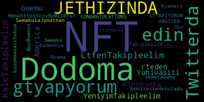 infokalyptisch's tweet photo. Trending in my timeline now: #NFT (2) #Dodoma (1) #gtyapyorum (1) #edin (1) #JETHIZINDA (1) #Twitterda (1) #LtfenTakipleelim (1) #KalcTakipleelim (1) https://t.co/Vp4L0J1uRX