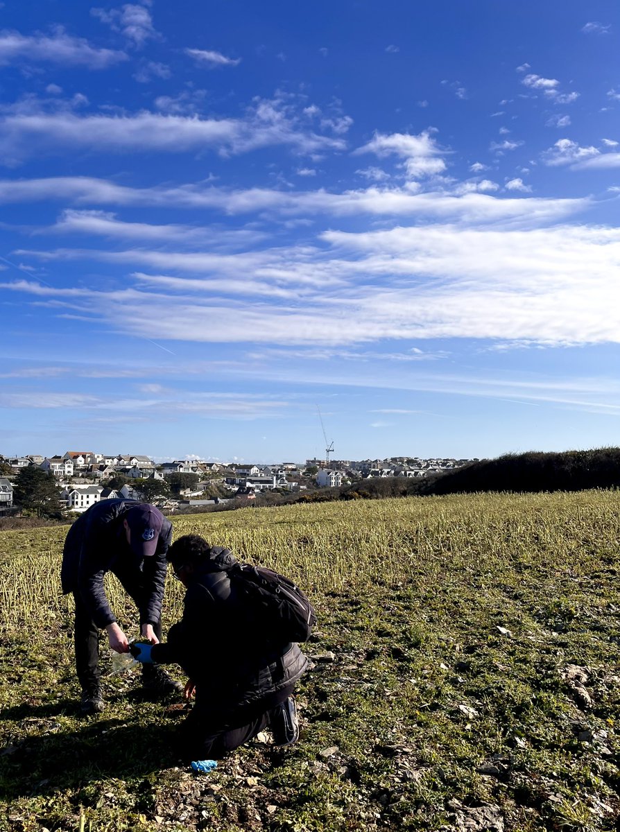 mariawagnerj's tweet photo. Last week’s #SpeedPhD training in Cornwall investigating the effect of land-use on soil stability 🌱 https://t.co/XIX4vqIWE6