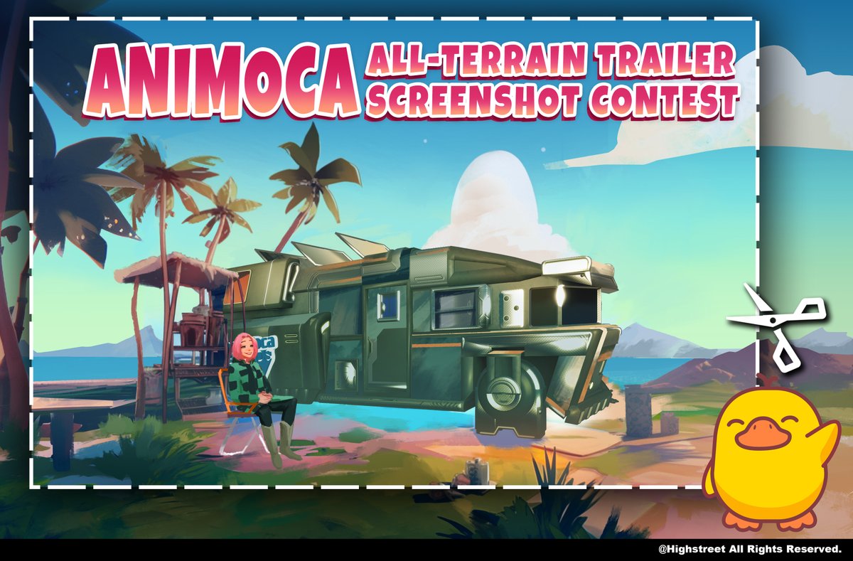 highstreetworld's tweet photo. 📣Attention Animoca All-Terrain Trailer Homeowners!
🚘Time to share your experience of settling into your new home while earning exciting prizes!
🗓️Date: April 3rd-7th
🏆5 Winners for 20 USDT Each, All participants will receive a race booster addon! 
https://t.co/lM0RPJM84H https://t.co/hk4v7FvjLp