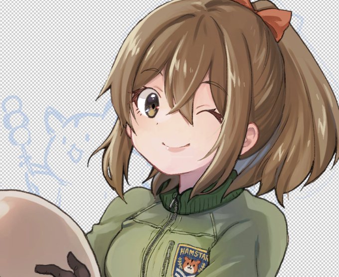 名刺用の絵をちまちま進めている。みなみちゃん@タテモノめぐり 