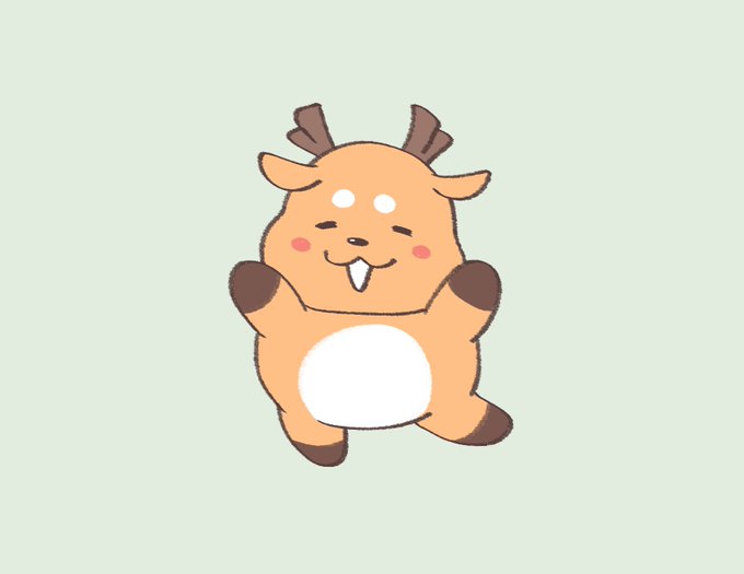 「deer smile」 illustration images(Latest)