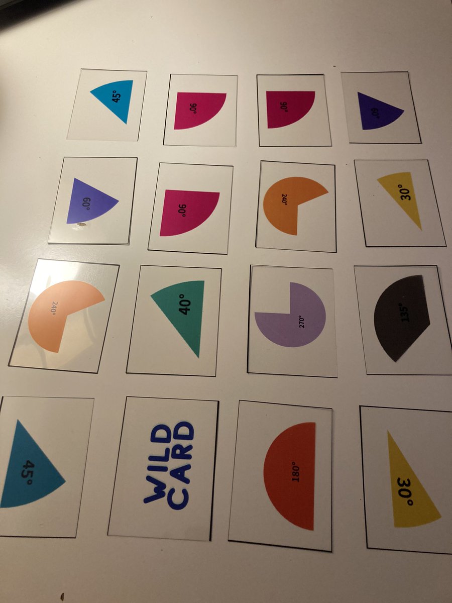 kate_selkirk's tweet image. I made a #game to teach angle combinations. The trick is printing on transparencies! #mtbos #gbl #iteachmath bit.ly/ComplementaryC…
