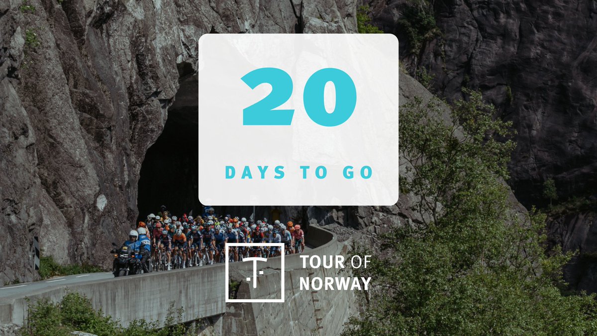 Getting excited? Now, there are only 20 days to the start of the 2023 edition of Tour of Norway!🇳🇴

#TourofNorway #sykkelfest2023 #repsolnorge #2sykkel #velon #UCIproseries