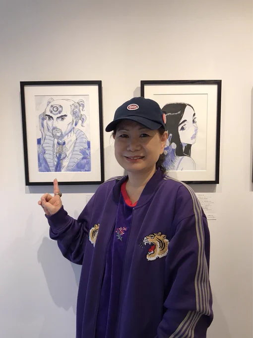 高円寺VOIDさんお邪魔しました。羽生生純さんと寺田克也克也さんの展示会やってます。 