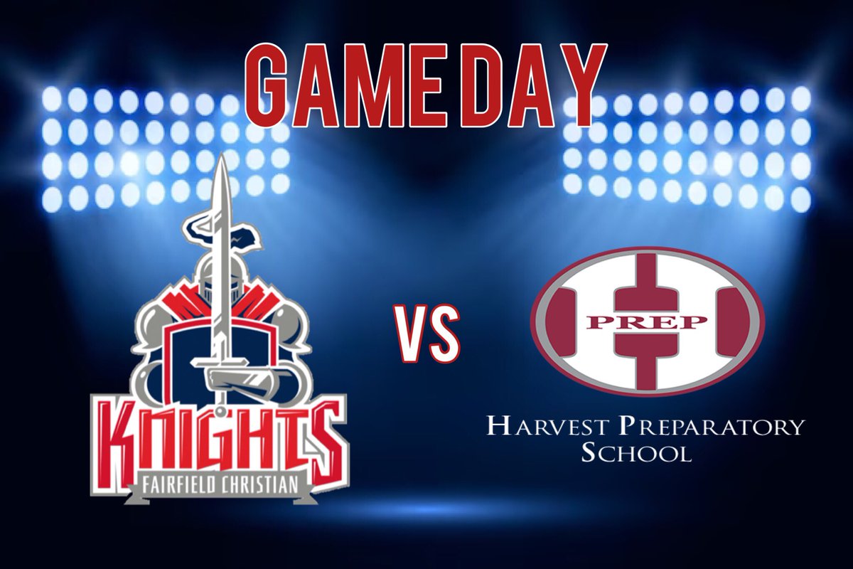 FIRST DAY OF SPRING BREAK AND IT’S GAMEDAY

📍 Harvest Prep
⏰5:15pm

GO KNIGHTS!!