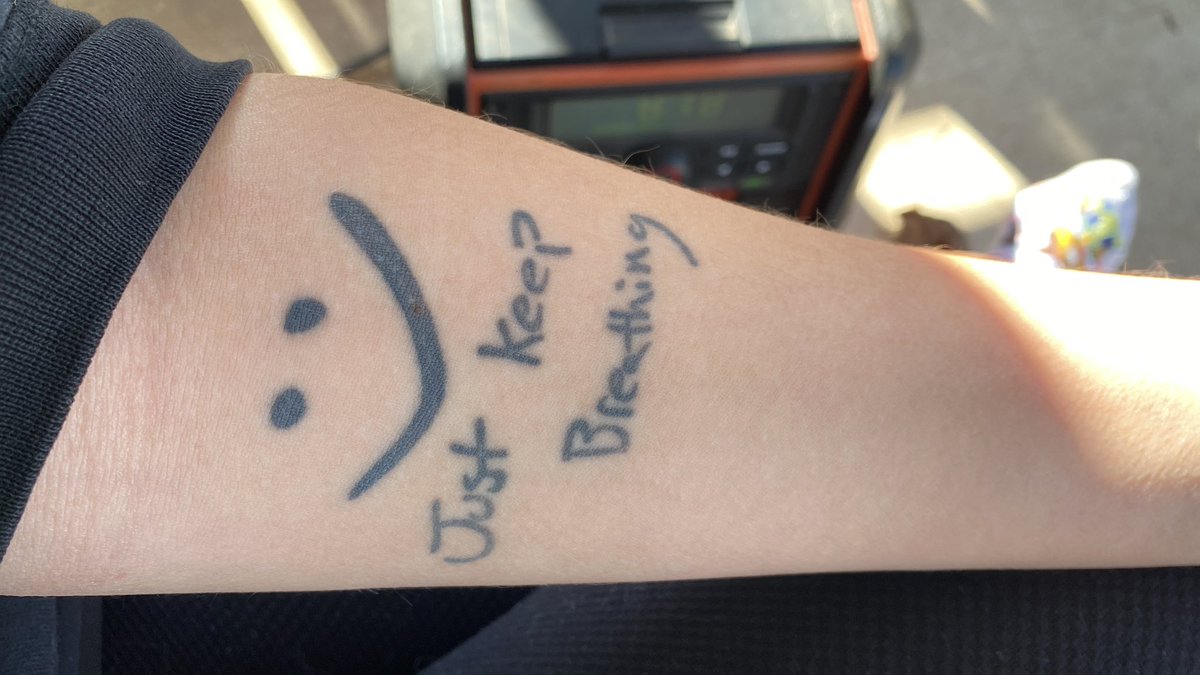 wetheana's tweet photo. @WeTheKings my very first tattoo and still my favorite reminder throughout the day 💜 https://t.co/mXuh0tIJde