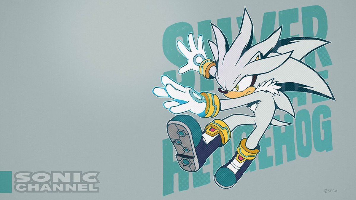 Sonic Channel Calendar April 2023: Silver & Elise Ice-Skating Duo