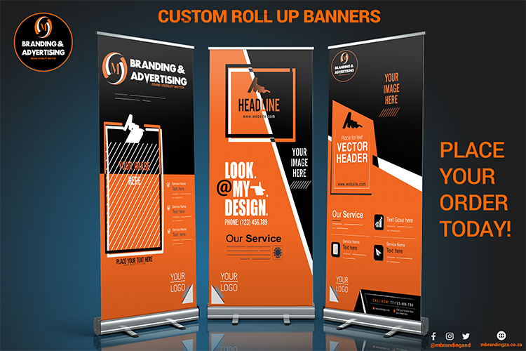 🚨 Boost your brand with our NEW lightweight Roll Up banners! 🚨

Economy & Executive versions with a carry bag included. Perfect for trade shows, events, and more! High-quality and easy to transport.

#RollUpBanners #TradeShowEssentials

👉 Shop now: mbrandingza.co.za