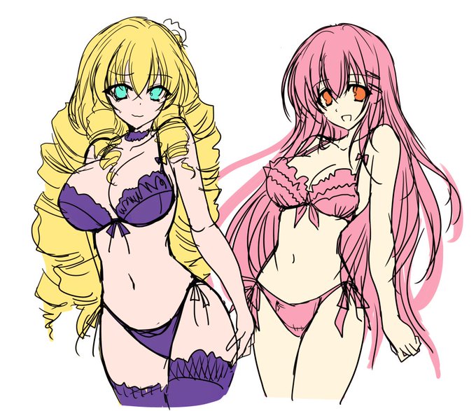 メインの二人はこんな感じでしてよ 