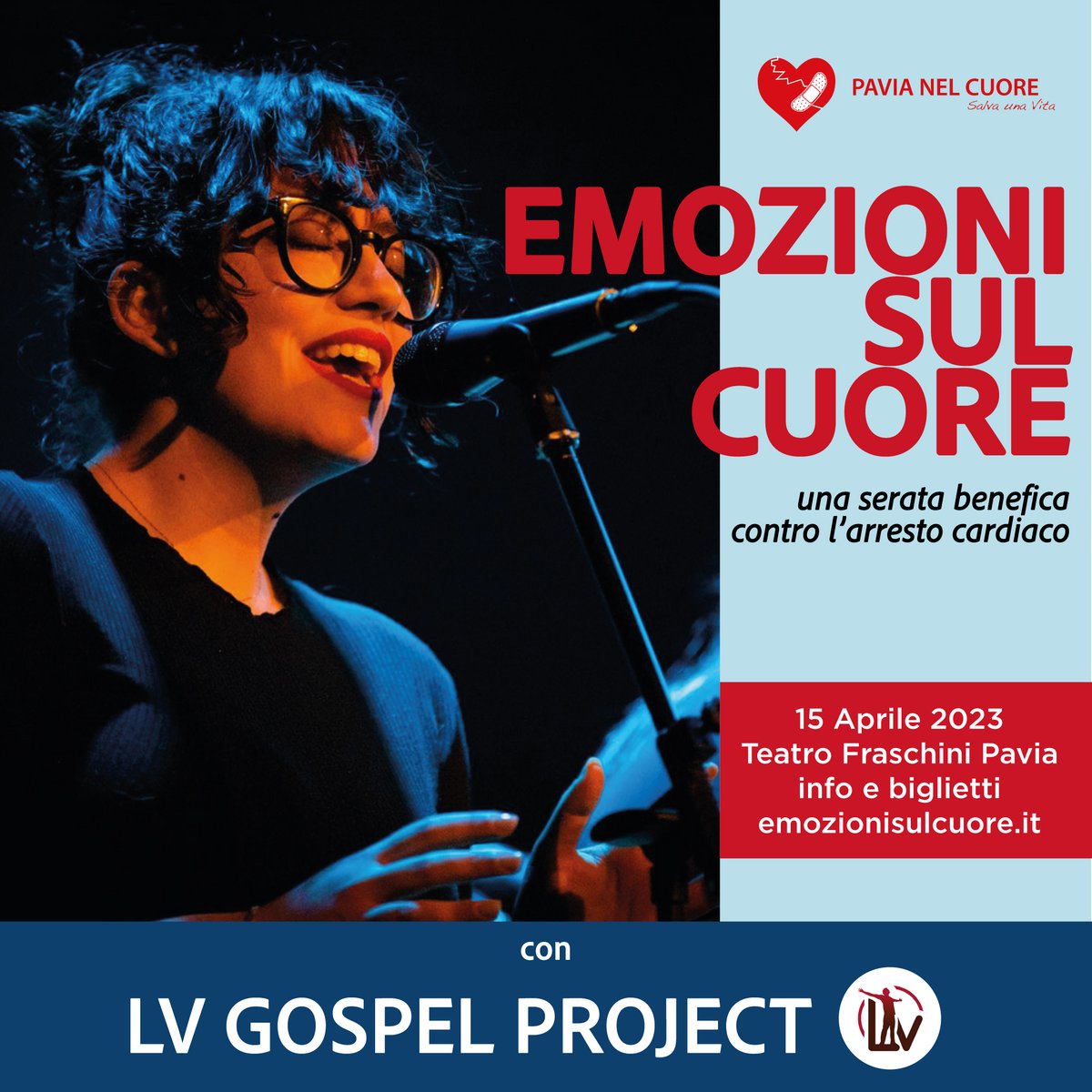 L'energia, l'emozione e la potenza che solo le voci di <a href="/LVGospelProject/">LV Gospel Project</a> possono regalare. 
Vi aspettiamo!
Biglietti qui: emozionisulcuore.it
#pavia #emozionisulcuore #pavianelcuore #salvavita #BLSD #vigevano #voghera #milano #AREU #arrestocardiaco