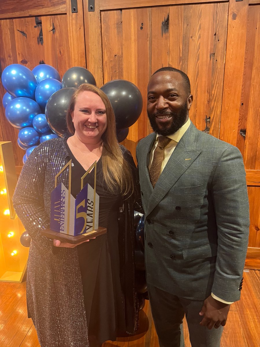Origin_SC's tweet image. #Congratulations to #OriginSC's own Kacie Marcus-Rupert and Kiersten Jordan! They were honored at the #JHWEnterprises 5th Year Anniversary Gala for their critical role within the #community by housing chronically #homeless individuals and families. Way to go, ladies!
