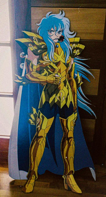 figurasdecarton's tweet photo. Figura de cartón duro del personaje de Saint Seiya/Caballeros del Zodíaco "Afrodita de Piscis". (160 cm)

Precio: 18€ https://t.co/wT1OeY96cv